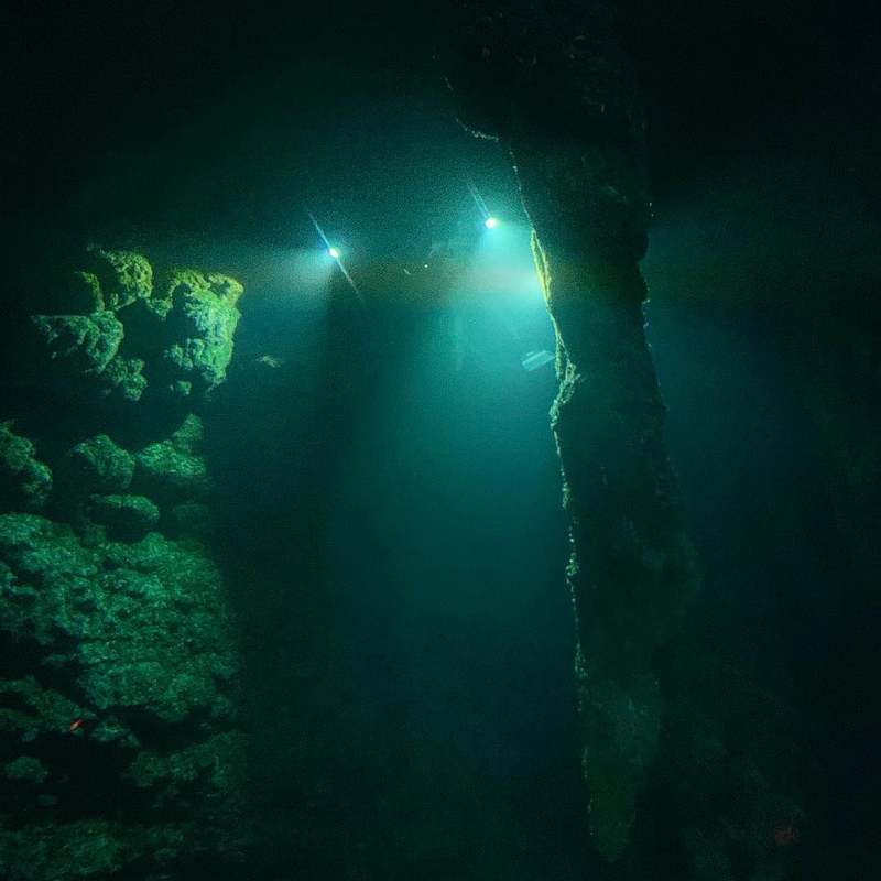 Submerged Death Trap | Instagram/@fcousteau