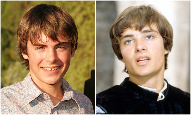 Zac Efron and Leonard Whiting | Getty Images Photo by Jeffrey Mayer/WireImage & Silver Screen Collection