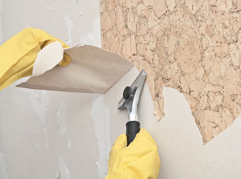Remove Worn-Out Wallpaper | Shutterstock