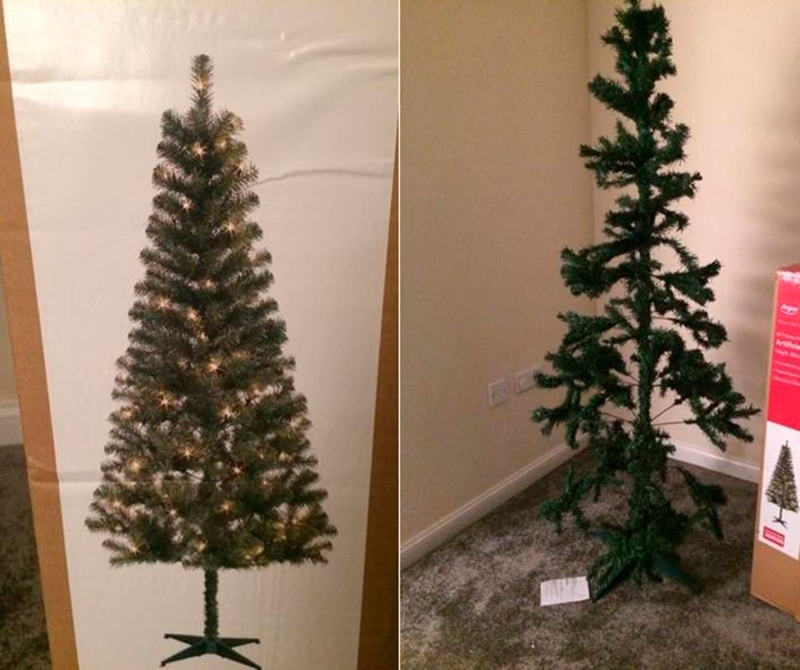 The Tree That Stole Christmas | Reddit.com/BeadyWeady