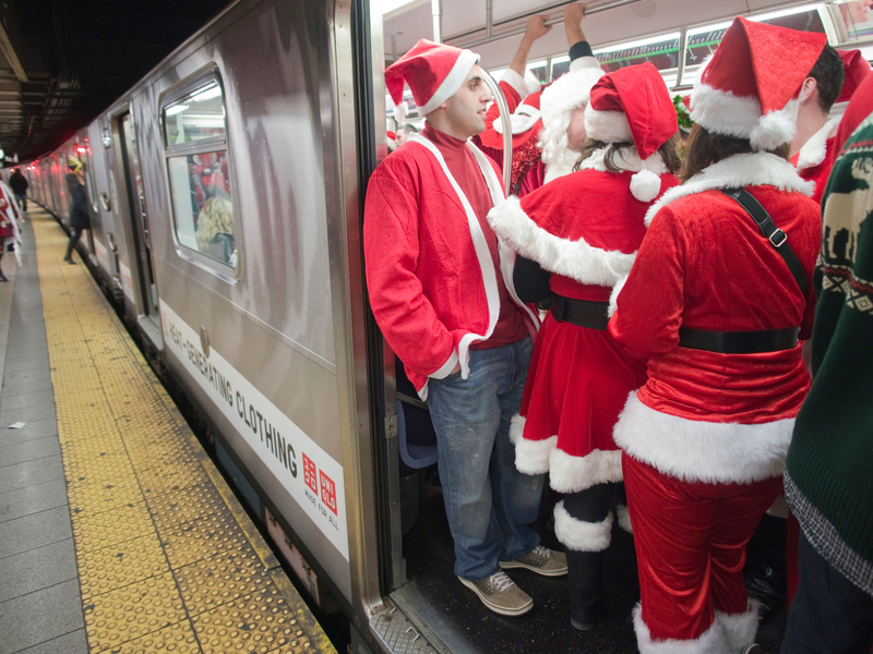 Der Weihnachtsmann ist überall | Alamy Stock Photo by David H. Wells/Danita Delimont