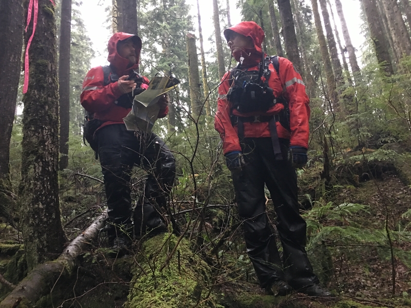 Minimizing the Search Area | Twitter/@CoquitlamSAR