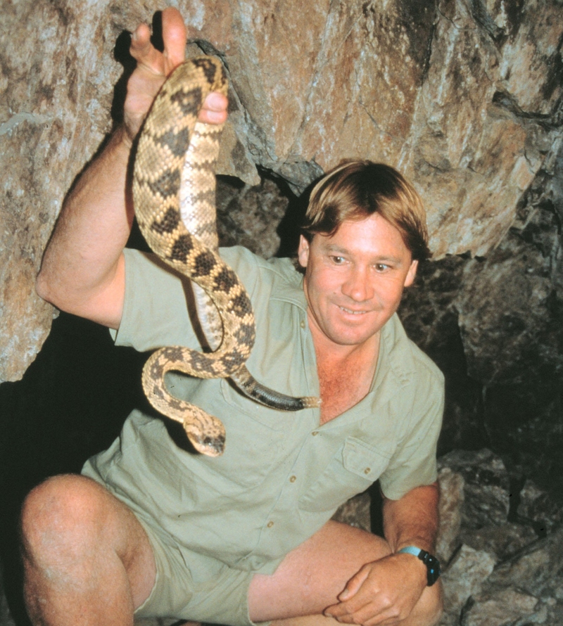 The Time Steve Got Bit on the Neck by a Snake | Alamy Stock Photo