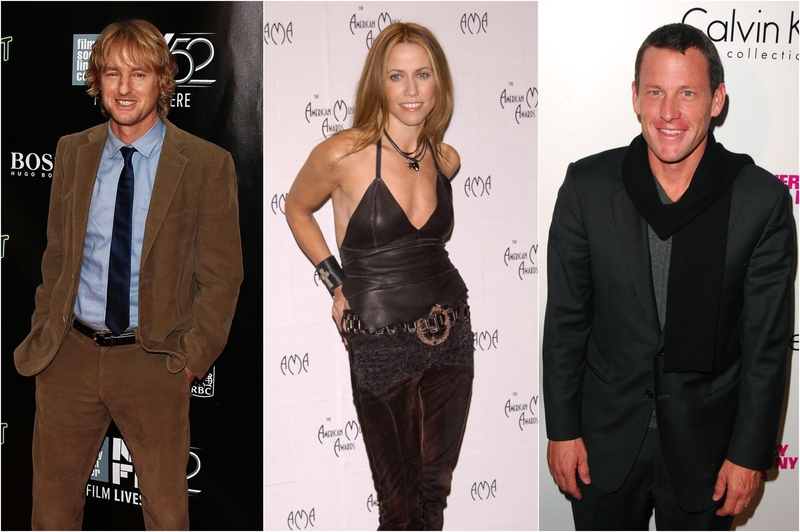 Sheryl Crow: Owen Wilson & Lance Armstrong | Alamy Stock Photo & Shutterstock & Getty Images Photo by Kevin Mazur Archive