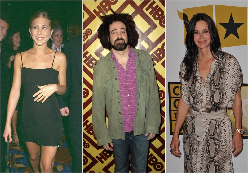 Adam Duritz: Jennifer Aniston & Courtney Cox | Getty Images Photo by Richard Corkery/NY Daily News Archive & Shutterstock