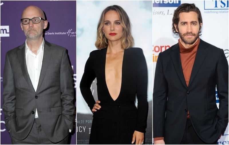 Natalie Portman: Moby & Jake Gyllenhaal | Shutterstock & Getty Images Photo by Mark Sagliocco / The Headstrong Project