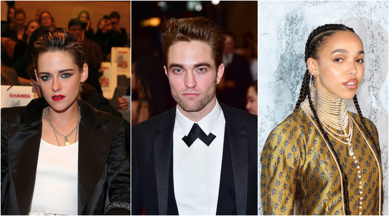Robert Pattinson : Kristen Stewart & FKA Twigs | Getty Images Photo by Gisela Schober & George Pimentel/WireImage & Alamy Stock Photo