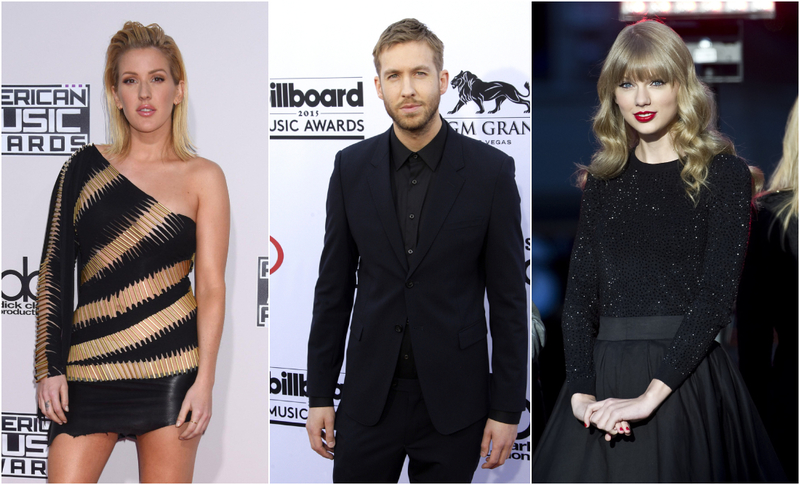 Calvin Harris: Ellie Goulding & Taylor Swift | Alamy Stock Photo & Shutterstock