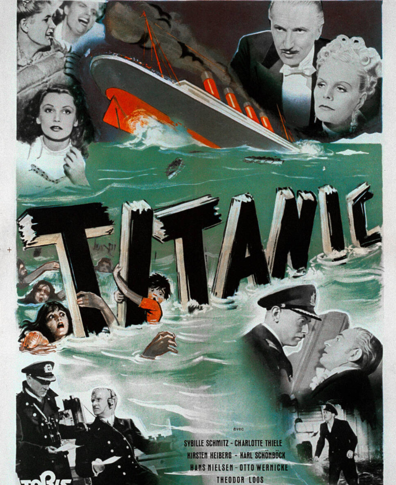 Ein Propagandafilm über die Titanic | Alamy Stock Photo