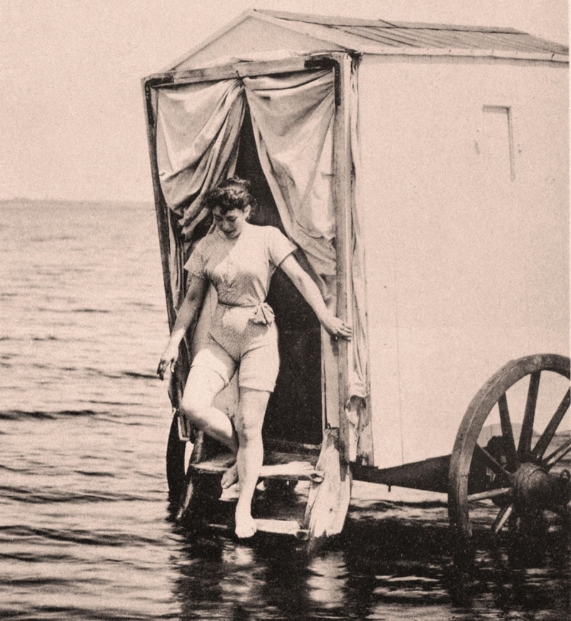 The Convenient Bathing Machines | Alamy Stock Photo