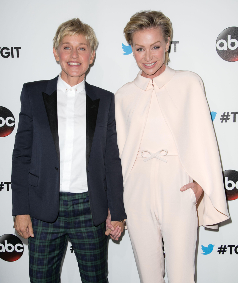 Ellen DeGeneres y Portia de Rossi | Alamy Stock Photo by WENN Rights Ltd 