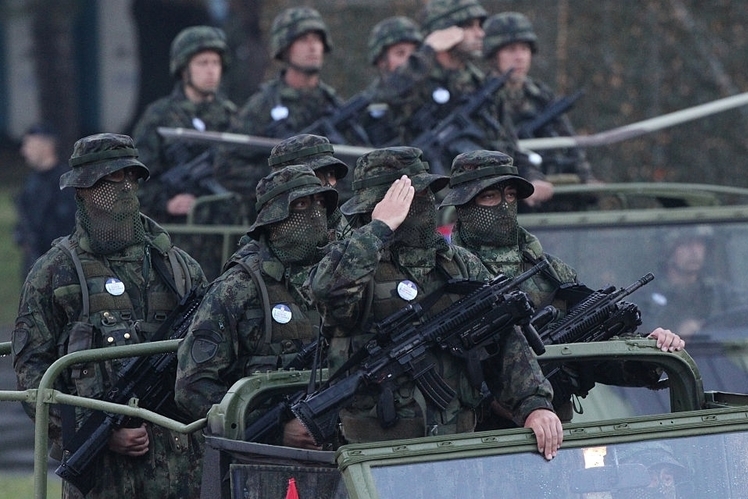 Serbia’s Special Brigade –72nd Reconnaissance Commando Battalion | Getty Images Photo by Sasha Mordovets