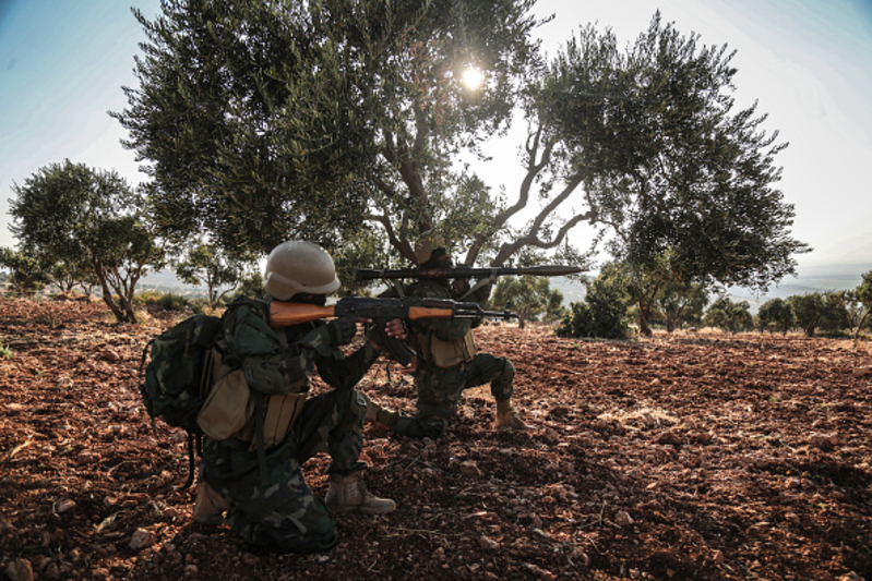 Syria’s 14th Special Forces Division | Getty Images Photo by Anas Alkharboutli/picture alliance