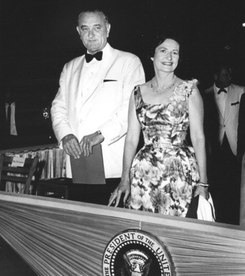 Lady Bird Johnson | Getty Images Photo by PhotoQuest