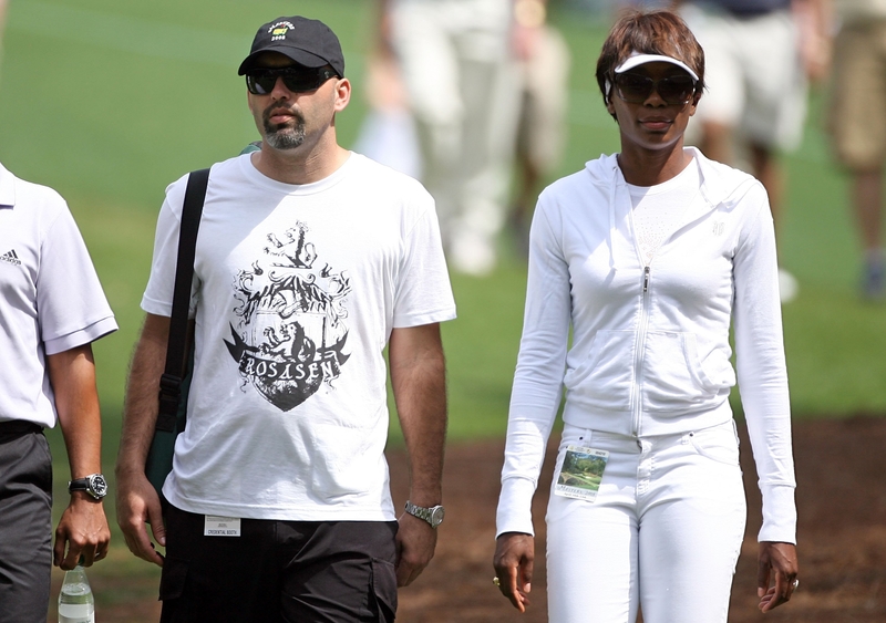 Venus Williams and Hank Kuehne (Broken Up) | Getty Images Photo by Andy Lyons