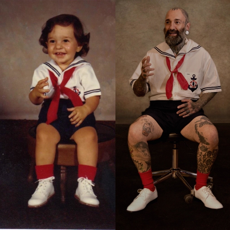 Popeye, el bebé marinero | Reddit.com/Sluggerknuckles