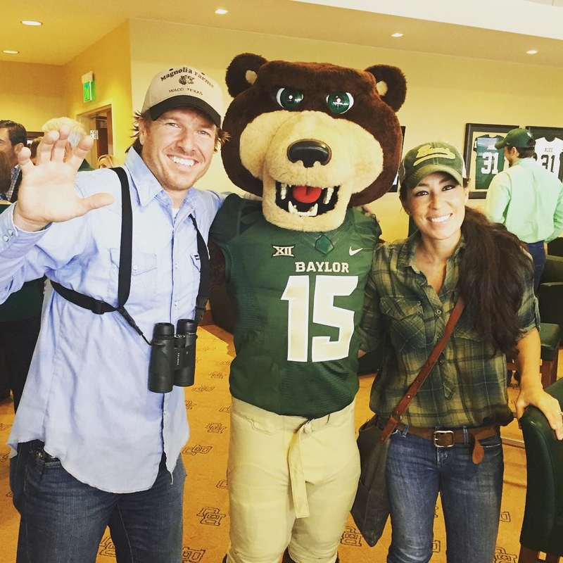 Joanna y Chip fueron a la Universidad de Baylor | Instagram/@chipgaines