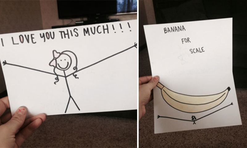 Banane für Vergleich | Reddit.com/Anonymous