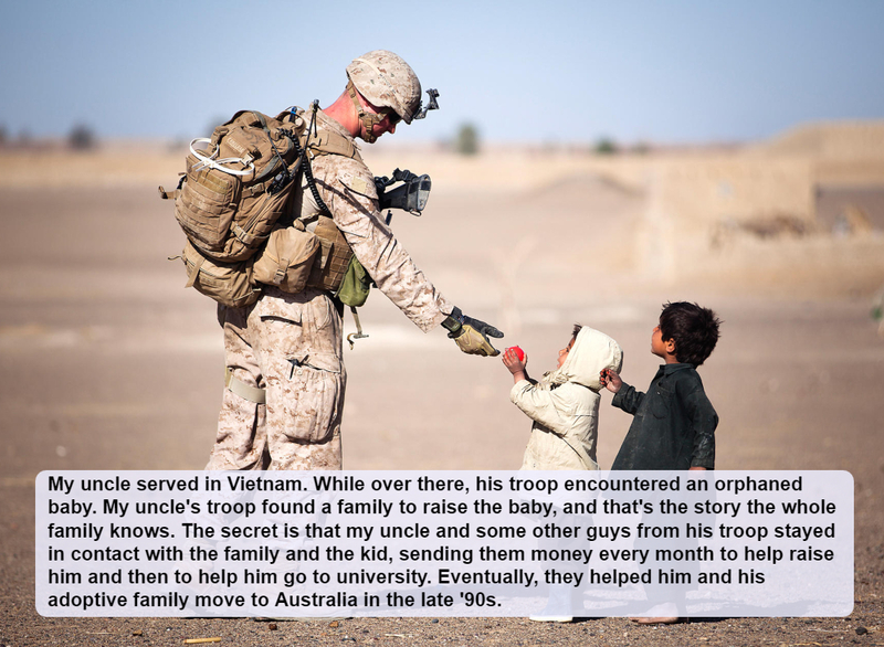 Danken Sie den Truppen | Alamy Stock Photo