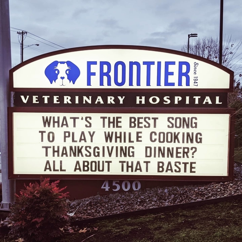 The Perfect Thanksgiving Anthem | Instagram/@frontiervet