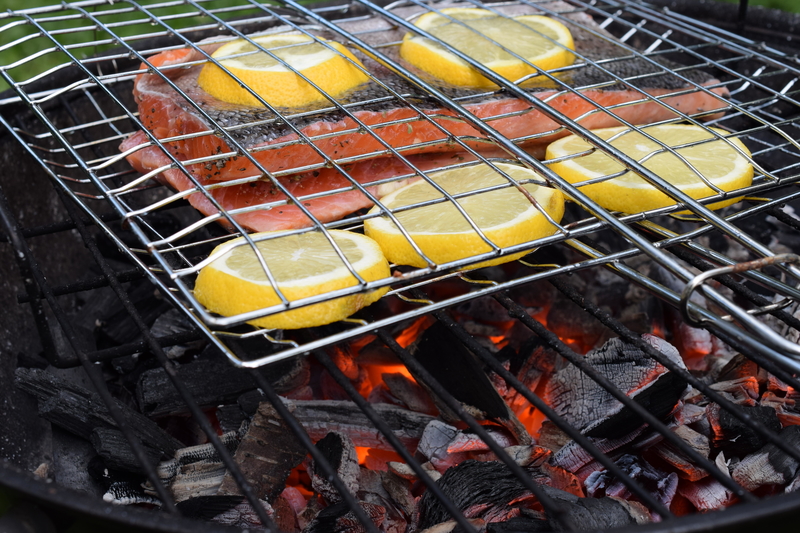 Lemon Fish Straight from the Grill | Alamy Stock Photo