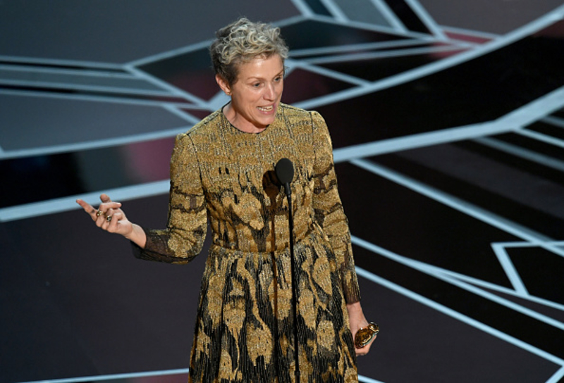 Frances McDormand’s “Inclusion Rider” Moment and Its Impact | Getty Images