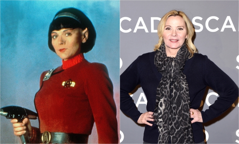 Kim Cattrall as Vulcan Valeris | Alamy Stock Photo by Moviestore Collection Ltd & Getty Images Photo by Vivien Killilea/SCAD aTVfest 2020