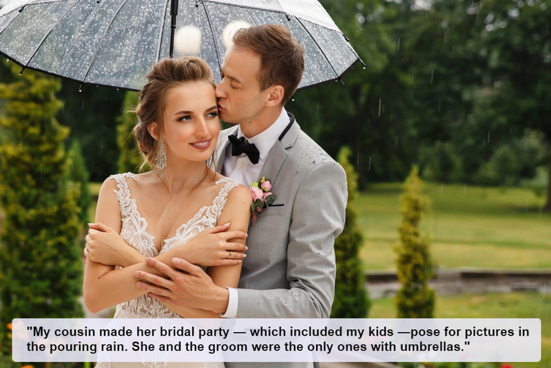 Como lluvia el día de tu boda | Shutterstock