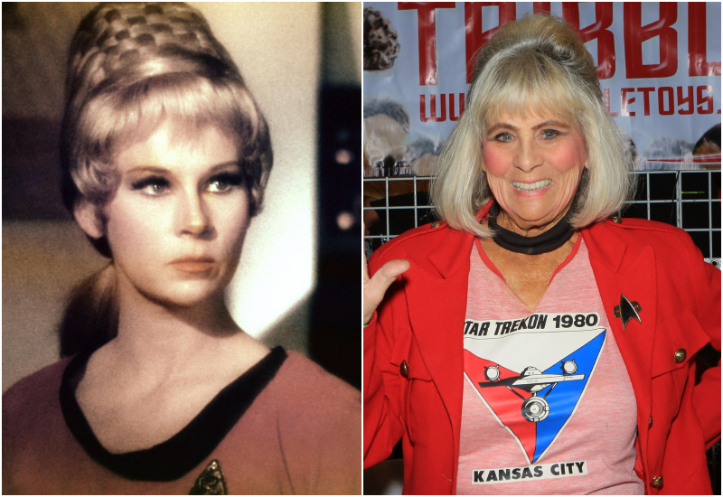 Grace Lee Whitney as Janice Rand | Alamy Stock Photo by Courtesy Everett Collection & Getty Images Photo by Gabe Ginsberg/FilmMagic