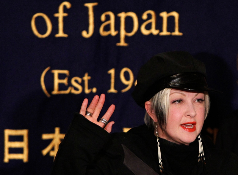 Cyndi Lauper - Japan | Alamy Stock Photo 