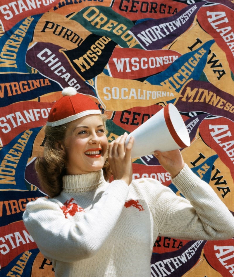 Old College Pennants | Alamy Stock Photo