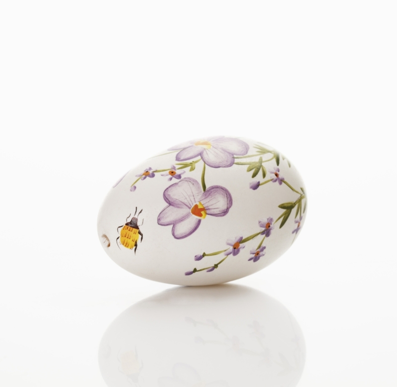 Milk Glass Easter Eggs | Shutterstock