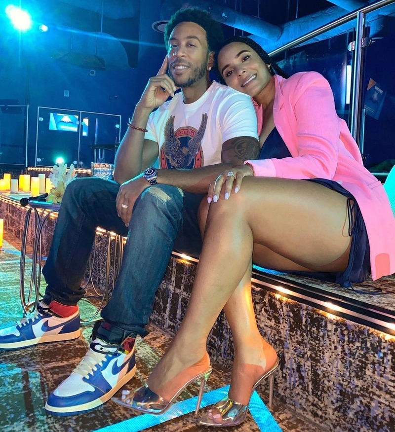 Ludacris and Eudoxie Mbouguiengue | Instagram/@eudoxie