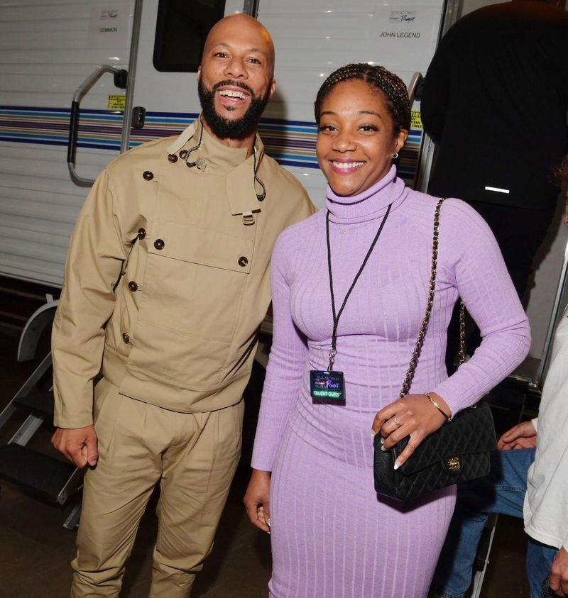 Common and Tiffany Haddish | Getty Images Photo by Lester Cohen/The Recording Academy