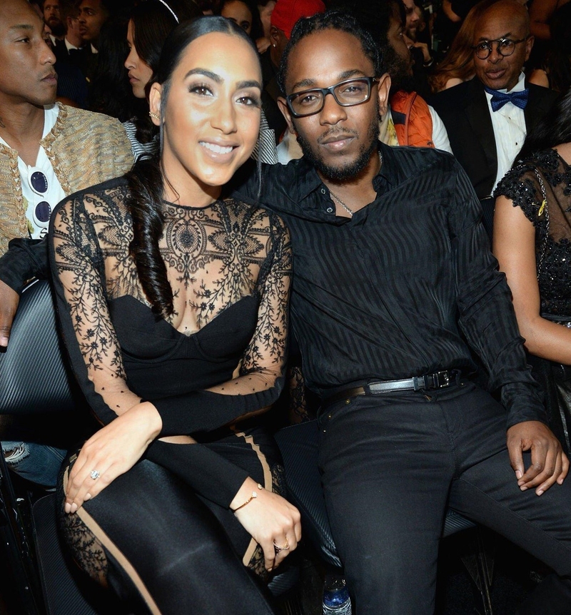 Kendrick Lamar and Whitney Alford | Getty Images Photo by Kevin Mazur/WireImage