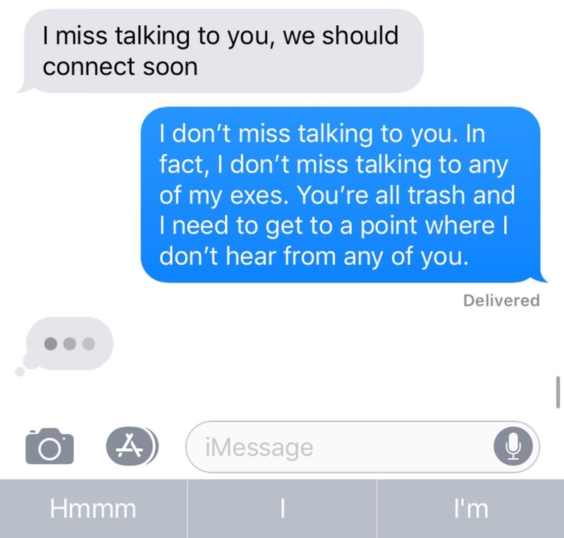 Taking the Trash Out | Instagram/@textsfromyourex