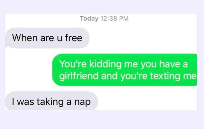 Free, Basically Never | Instagram/@textsfromyourex