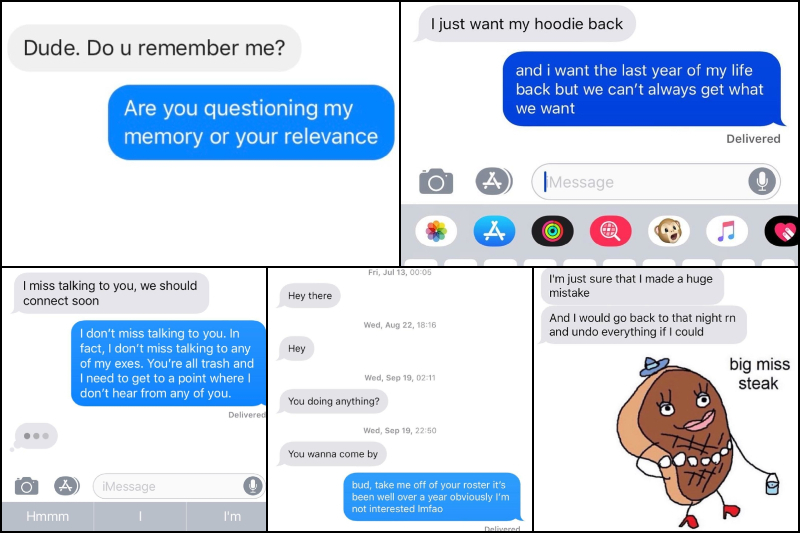 Extremely Savage Texts From Exes: Part 2 | Instagram/@textsfromyourex