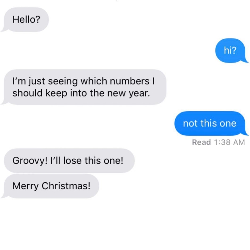 Everything’s Just Groovy | Instagram/@textsfromyourex