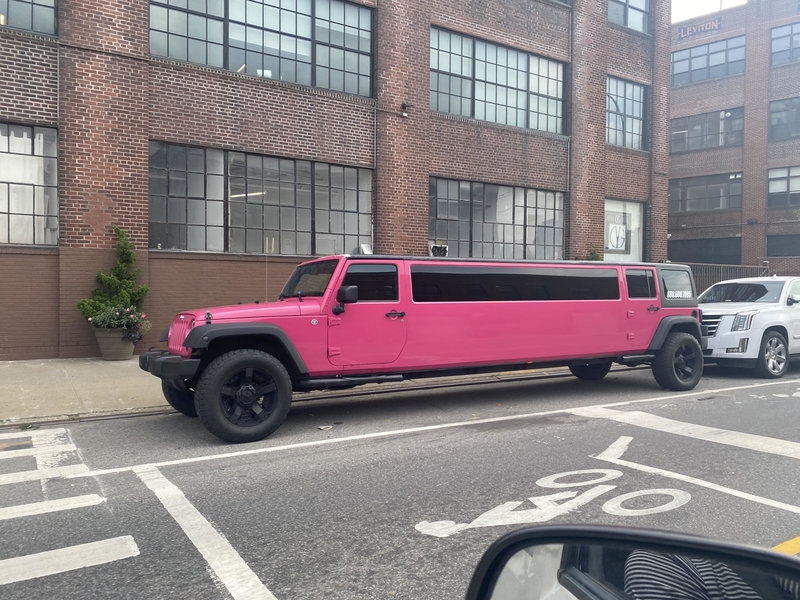 Pink Jeep Limo | Reddit.com/yaboyko