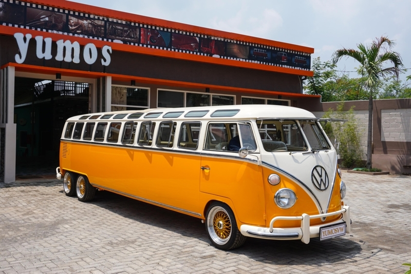 VW Bus Limo | Getty Images Photo by Dhana Kencana/Anadolu Agency