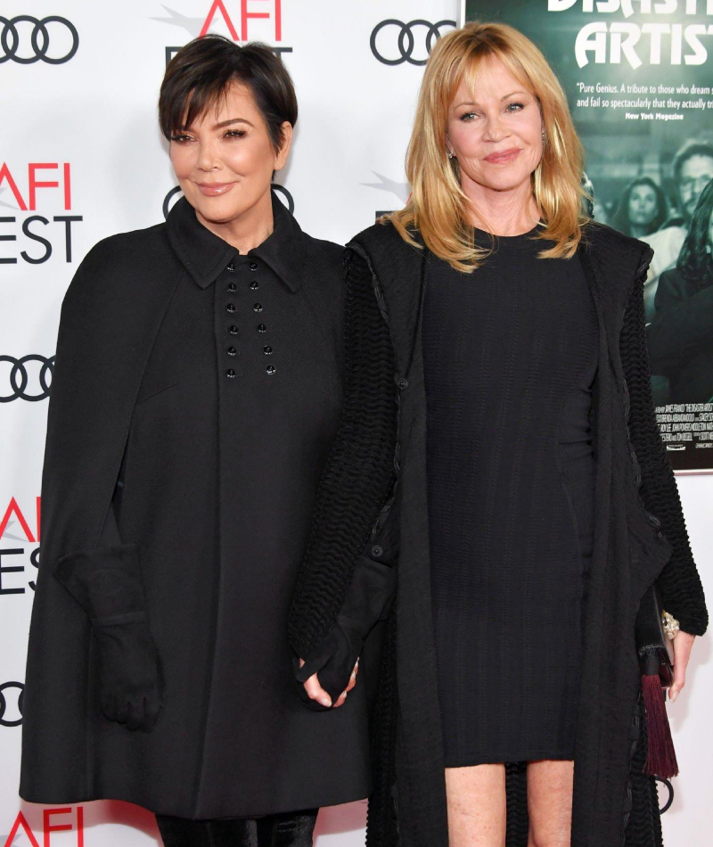 Melanie Griffith and Kris Jenner | Getty Images Photo by Neilson Barnard