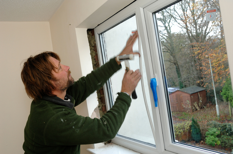 Umstieg auf energiesparende Fenster | Alamy Stock Photo