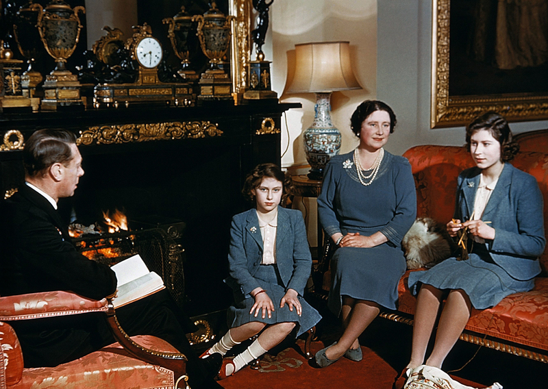 El Rey Jorge VI y su familia | Alamy Stock Photo