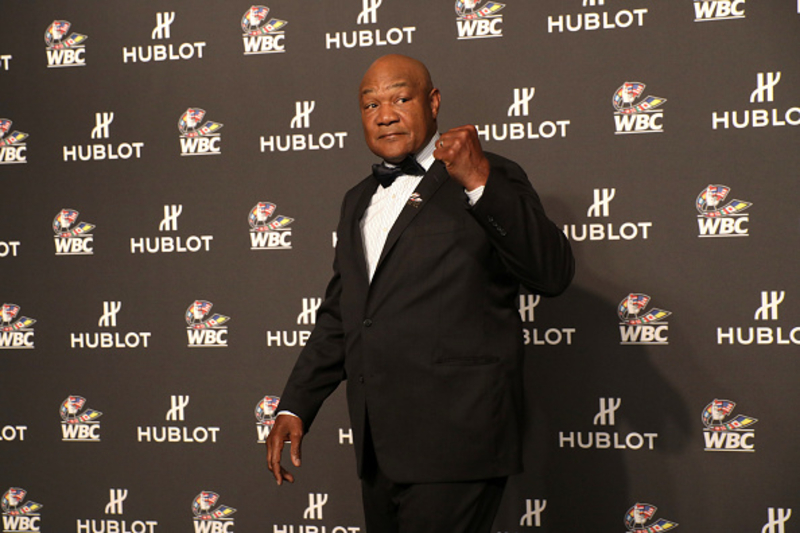George Foreman | Getty Images Photo by Roger Kisby/Hublot