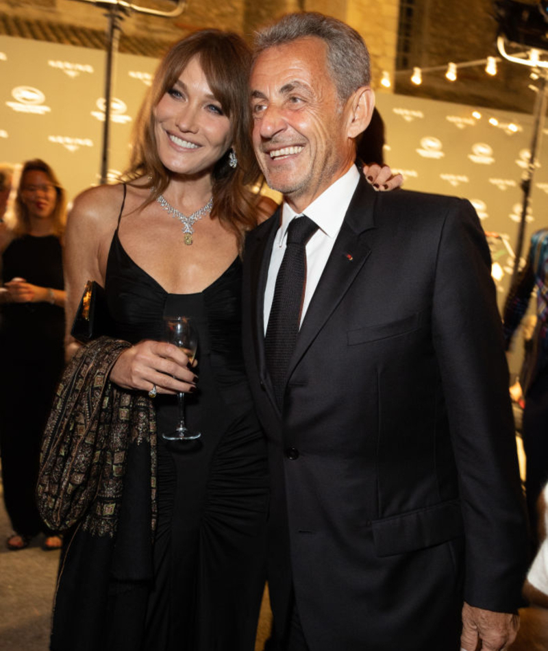 Carla Bruni and Nicolas Sarkozy | Getty Images Photo by Lionel Hahn/FilmMagic