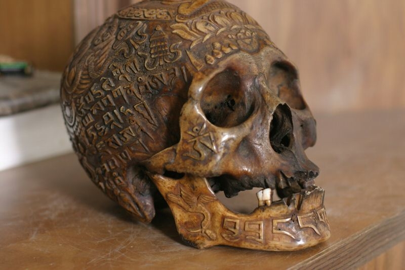 This Mysterious Tibetan Skull | Flickr Photo by gus bus