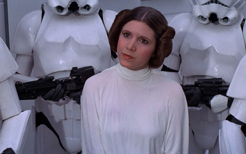 Carrie Fisher – Princess Leia (Star Wars) | Alamy Stock Photo