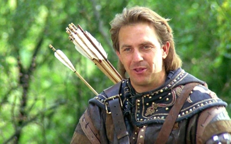 Kevin Costner como Robin Hood | Alamy Stock Photo by Pictorial Press Ltd