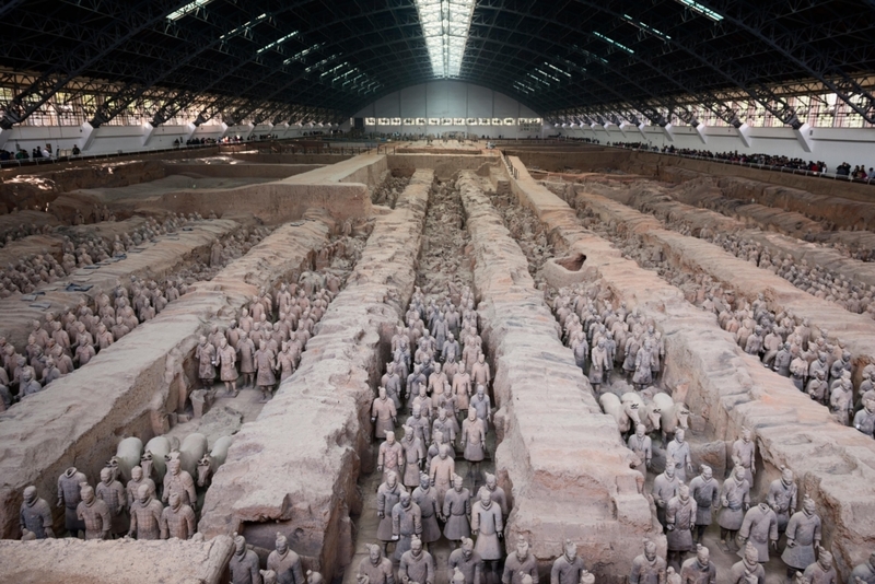 Das Grabmal von Qin Shi Huang | Alamy Stock Photo